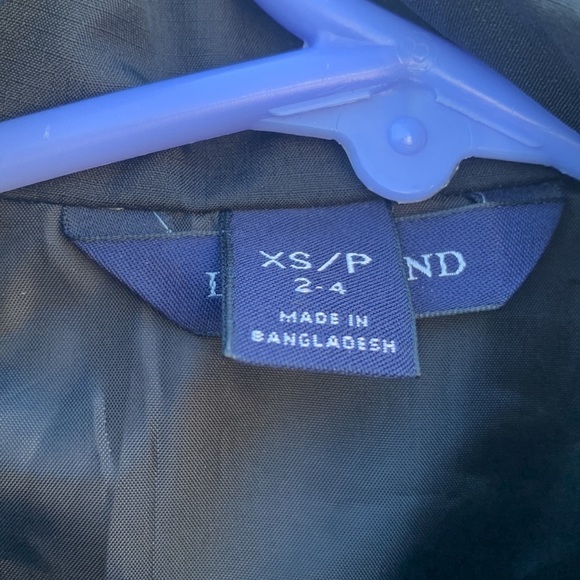 LANDS’ End – Women’s Full Zip/Button Down Fall Jacket - Size XS 2/4 - Black - Picture 3 of 5